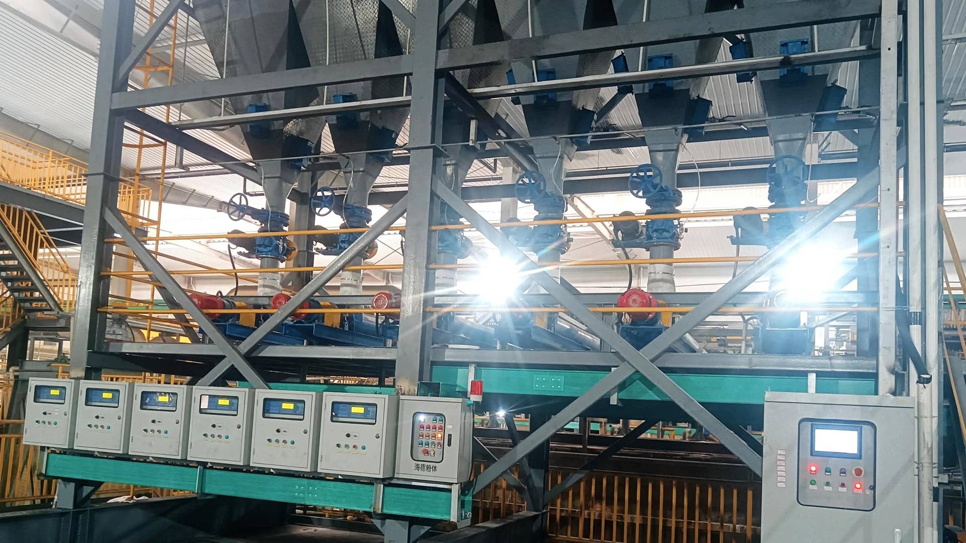 氧化鐵粉氣力輸送系統(tǒng)(圖1)