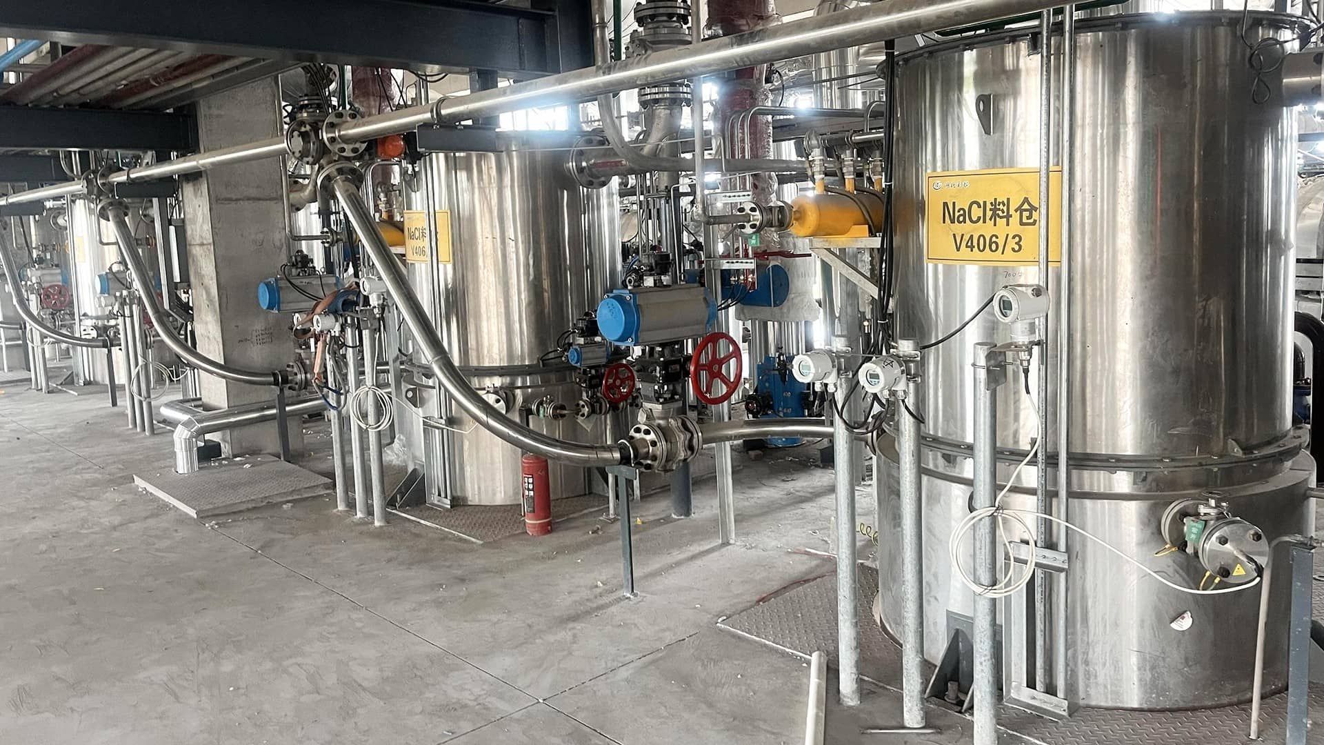 食鹽氣力輸送系統(tǒng)(圖1)