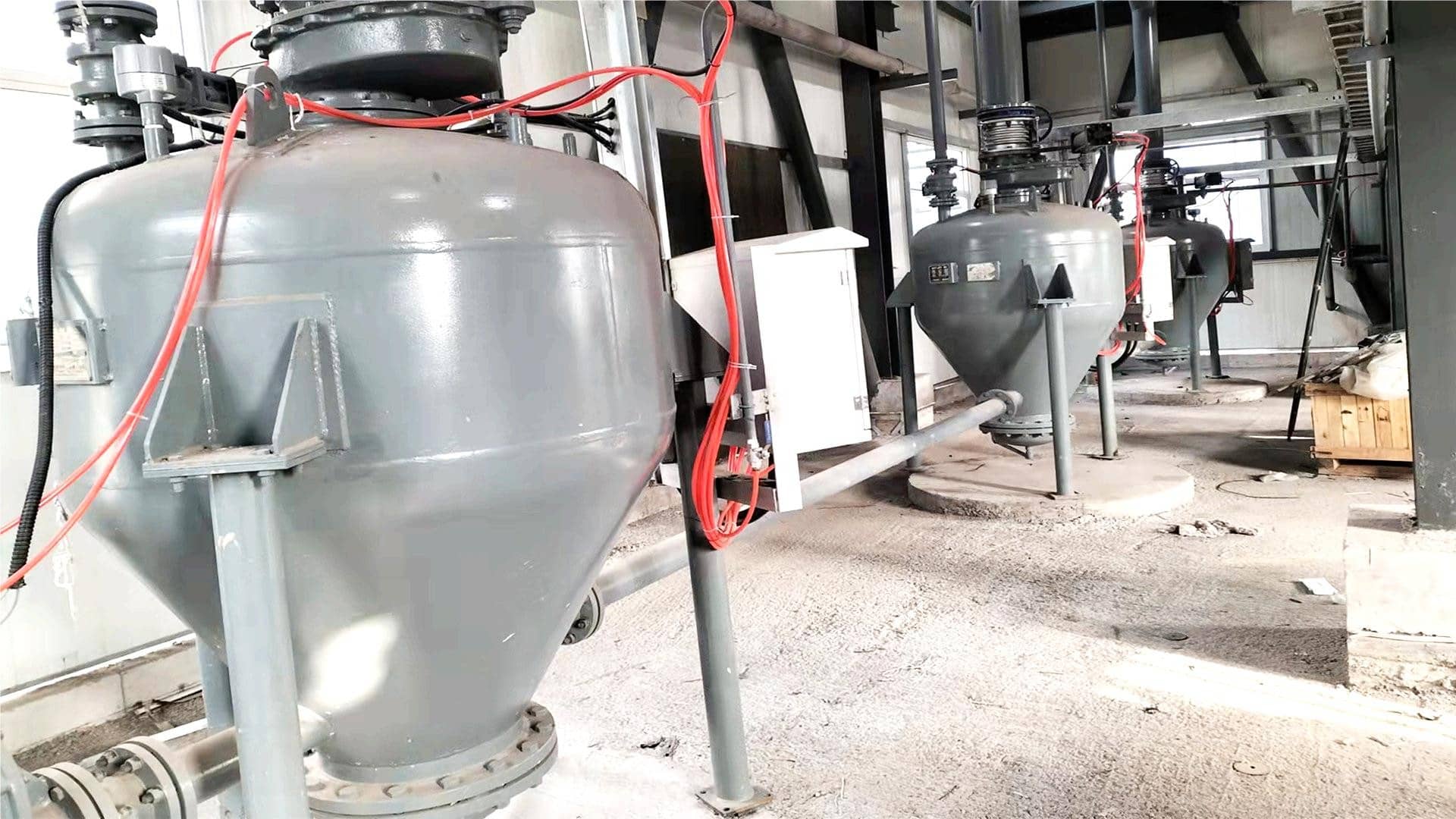 樹脂顆粒氣力輸送