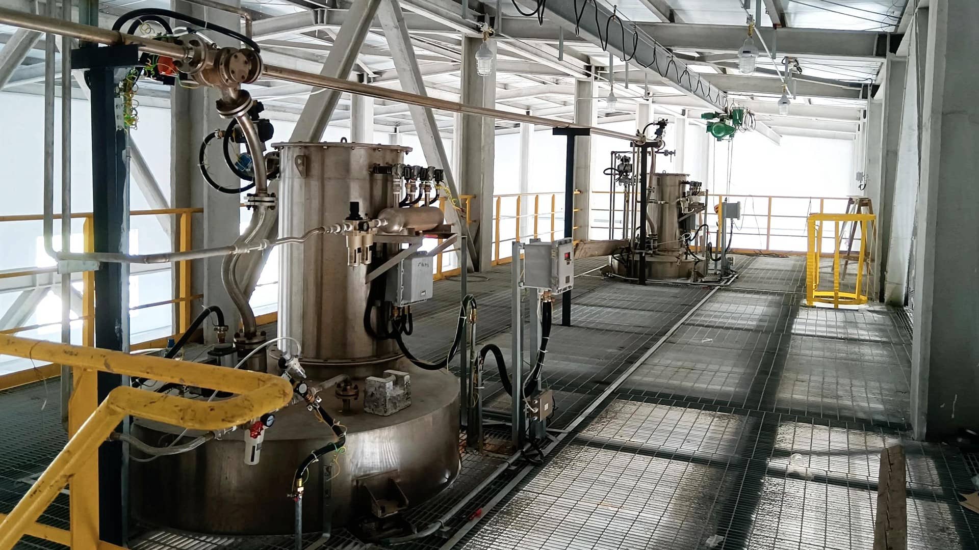 氧化鐵粉氣力輸送系統(tǒng)(圖2)