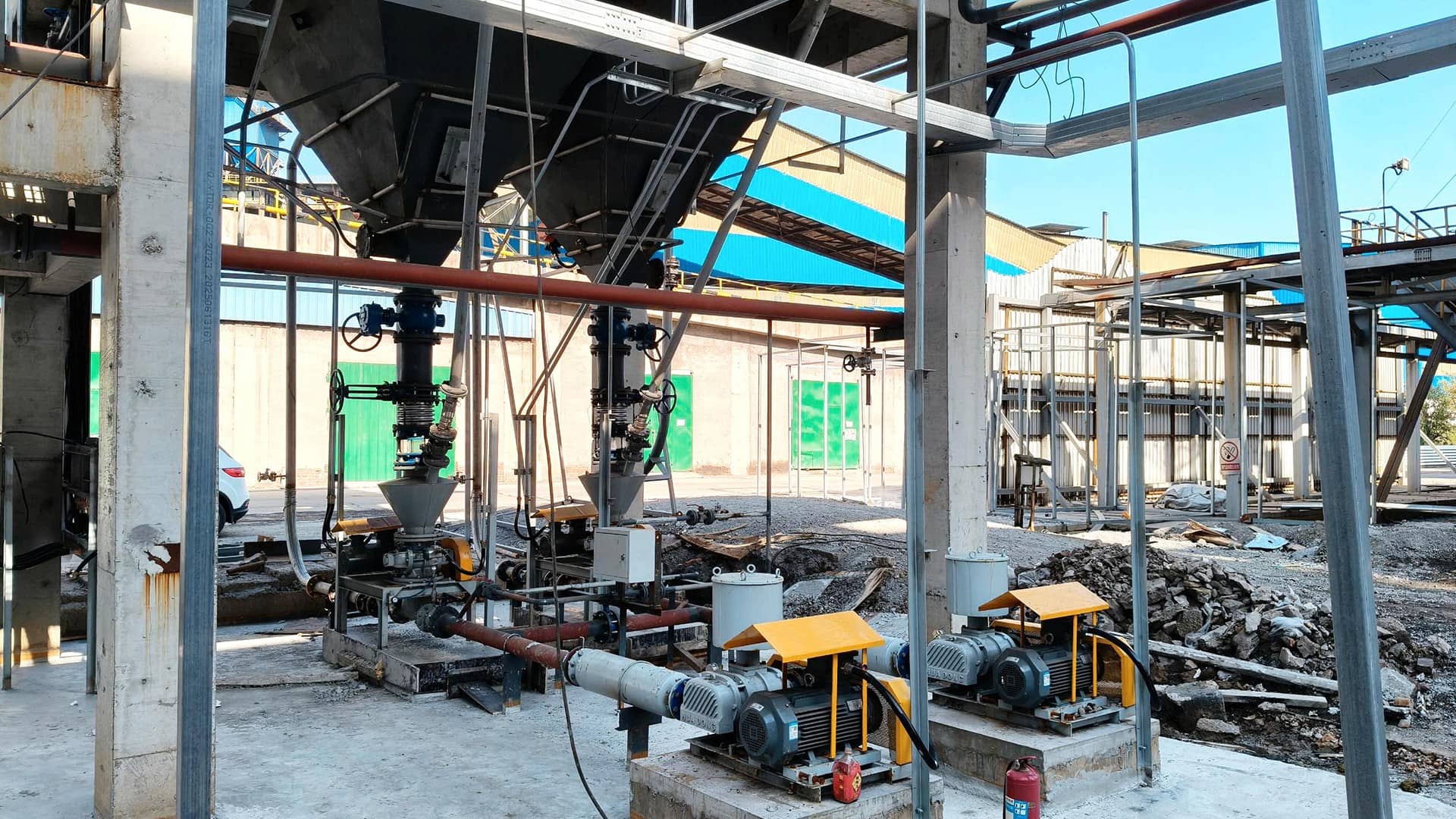 咖啡豆氣力輸送