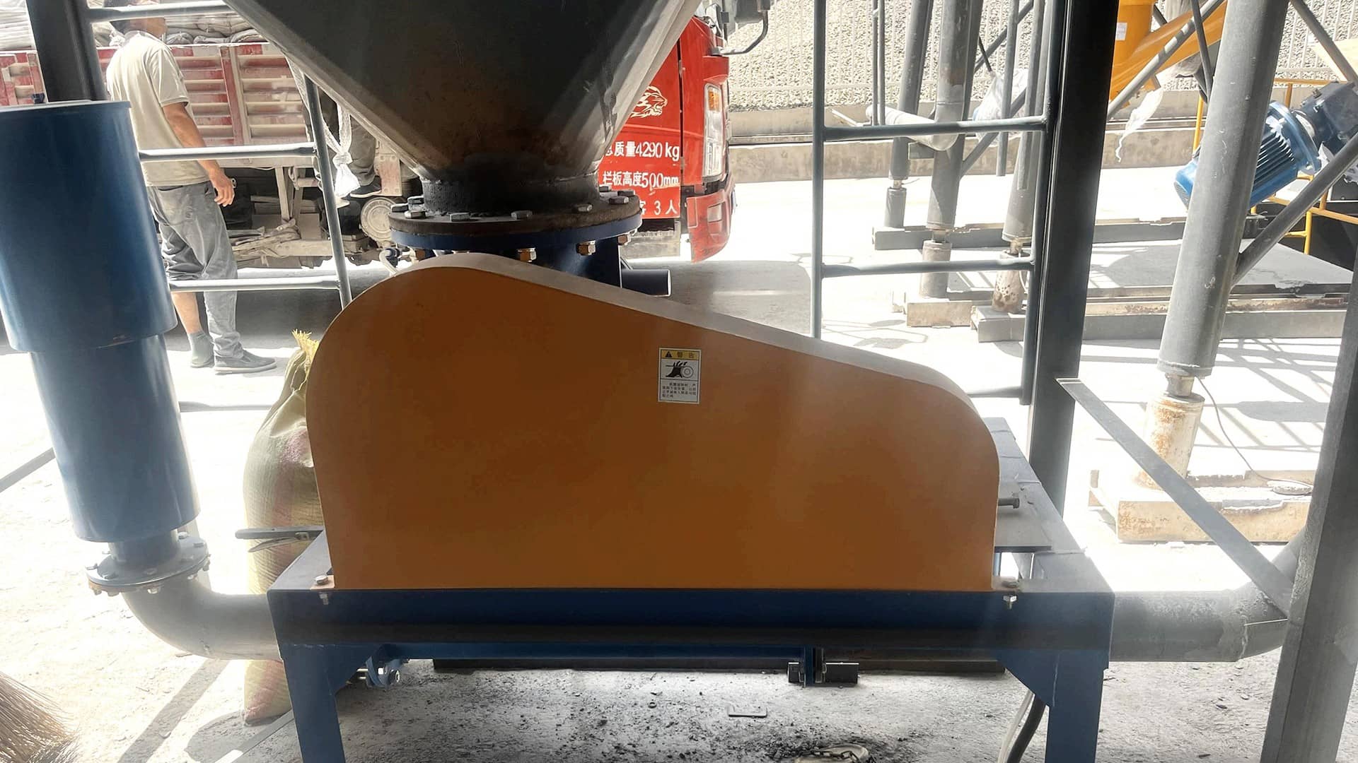 化肥顆粒氣力輸送