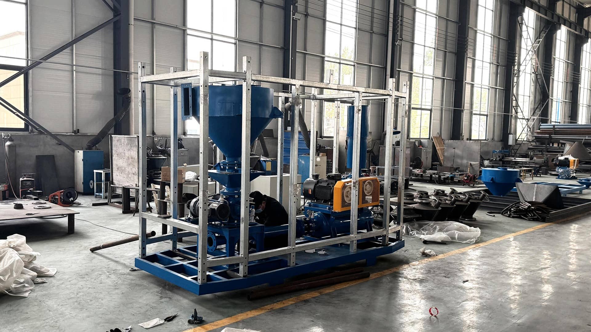 高粱酒糟氣力輸送系統(tǒng)基本性能介紹(圖1)