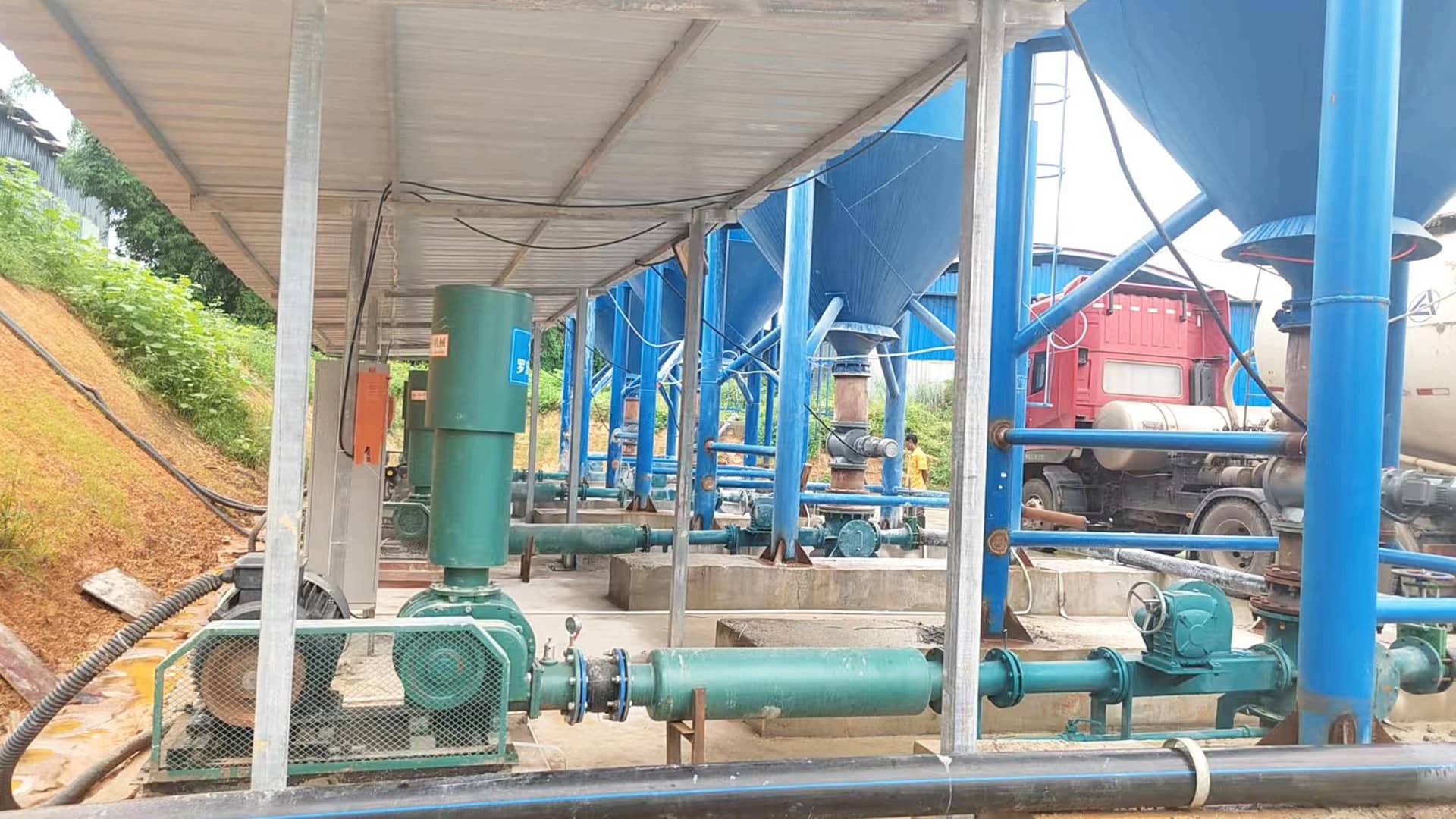 粉體輸送系統(tǒng)工藝在石膏輸送中的應(yīng)用(圖4)