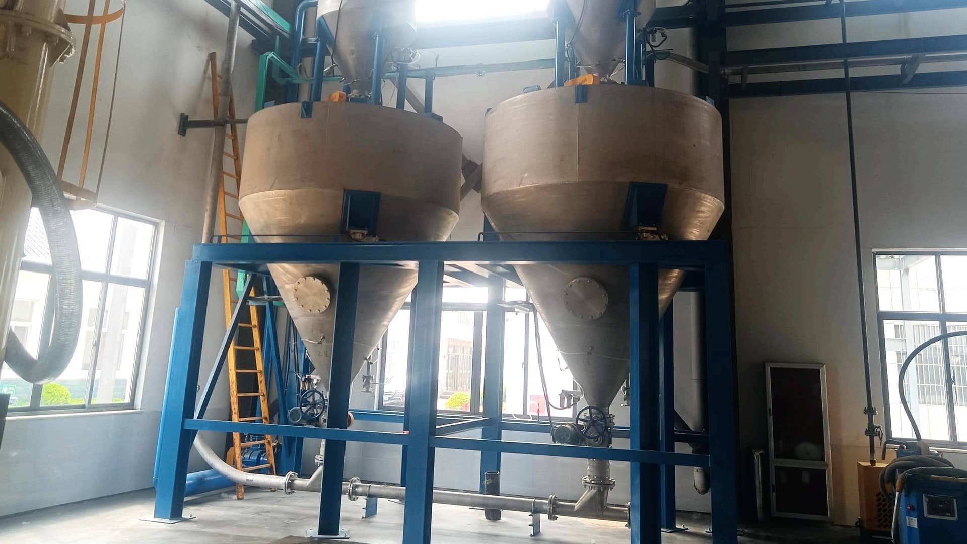 鈦白粉氣力輸送系統(tǒng)(圖2)